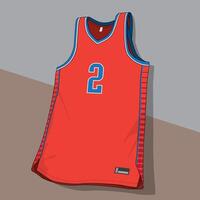 orange basketball jersey with number in front template vector