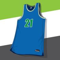 light blue color basketball apparel jersey uniform view vector