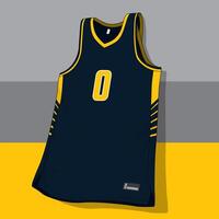 modern design template of basketball jersey vector