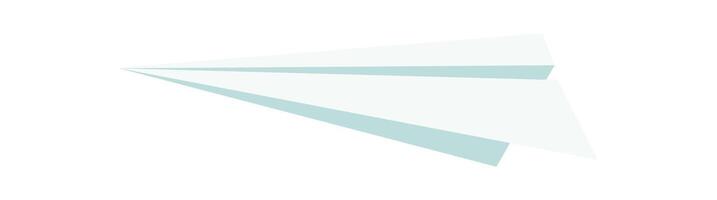 Paper plane gesture icon. A hand gives and receives a paper airplane, symbolizing communication and exchange. Flat style, graphic concept, suitable for digital projects presentations. vector