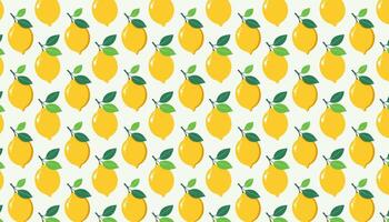 Lemon pattern illustration. Background with lemons. vector