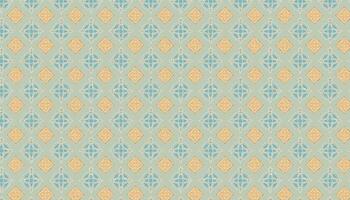 Aztec pattern in turquoise and beige vector