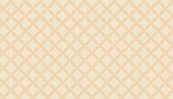 Nance pattern with white arabic ornaments on a beige background vector