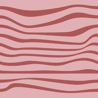 Abstract Wavy Lines Pattern with Minimalist Style Background vector