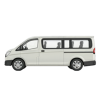 White Van with Practical and Spacious Design png