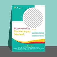 Real Estate custom Flyer vector