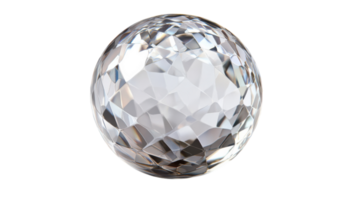 A Delicate Crystal Ball with a Shiny Surface Suitable for Home Decor, Photography Projects, or Magical Themed Events to Enhance Aesthetic Appeal. png