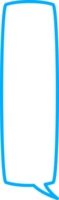 Text talk balloon. Speech bubbles cloud for dialog. Outline comic cloud box for message. Frame shape for comment. Rectangle sticker png
