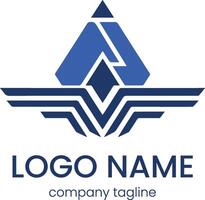 Letter A logo icon design template elements vector