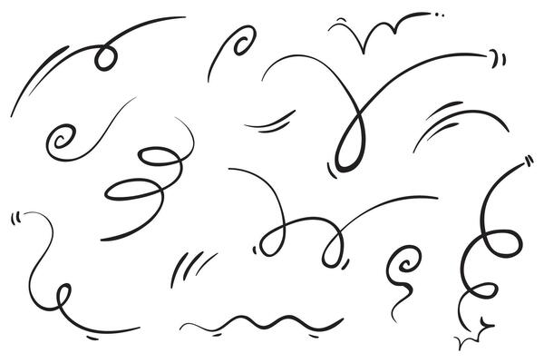 doodle wind illustration handrawn style