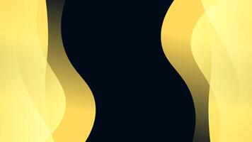 abstract dark yellow light liquid color with geometric shape background. vector