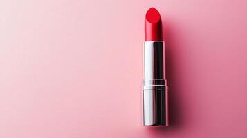 A Stunning Red Lipstick Perfect for Glamorous Looks photo