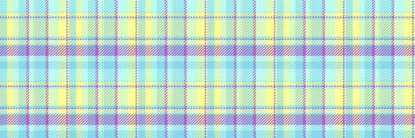 Celebrate seamless fabric , surface check tartan plaid. Decorative background pattern texture textile in cyan and yellow colors. vector