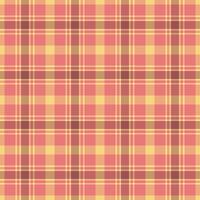 Elegant pastel plaid pattern. Perfect for textile design, websites, packaging, and more. Soft peach, yellow, and rose tones create a calming and stylish aesthetic. vector