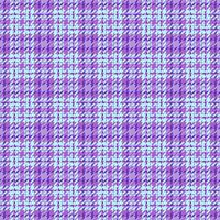 Artistic seamless plaid background, track fabric tartan pattern. Cutout check texture textile in violet and light colors. vector