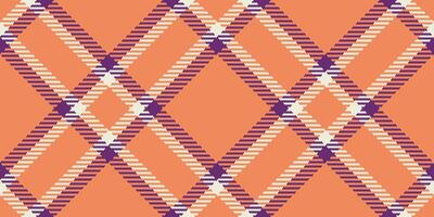 Vertical fabric tartan , table cloth plaid seamless check. Customizable texture pattern textile background in orange and pride colors. vector