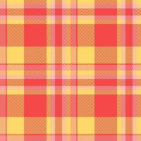 Menu background pattern check, plank plaid seamless tartan. Father texture fabric textile in pretty red and amber colors. vector