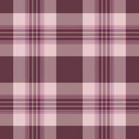Decorating pattern tartan , store background seamless texture. Harvest plaid check textile fabric in pink and pastel colors. vector