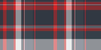 October texture background fabric, symmetry tartan seamless . Baby pattern textile plaid check in red and dark colors. vector