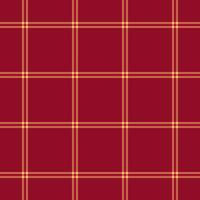 Pure fabric plaid check, ethnic background tartan. Damask textile seamless pattern texture in red and orange colors. vector