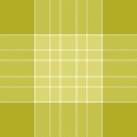 Relief plaid background tartan, quilted fabric seamless. Kid texture textile check pattern in yellow and light yellow colors. vector