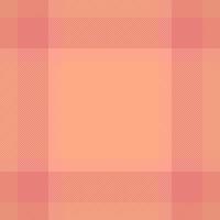 Custom background plaid, order texture textile fabric. Folded tartan pattern check seamless in red and orange colors. vector