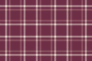 Trend pattern fabric , tissue texture seamless textile. Adorable background plaid check tartan in pink and light colors. vector