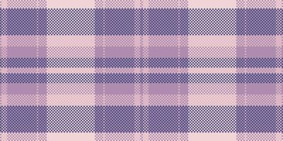 Elegant pastel purple and pink plaid pattern. Perfect for textile design, website backgrounds, or fashion projects. Subtle yet stylish, this seamless texture offers versatile design applications. vector