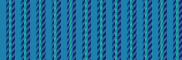 Wextile vertical stripe pattern, form lines textile. Kepeat seamless background fabric texture in cyan and indigo colors. vector