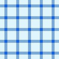 Infinity background texture, 1950s tartan check pattern. Warmth fabric plaid textile seamless in light and royal azure colors. vector