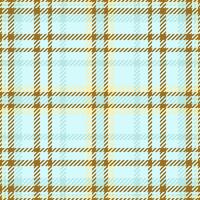 Curtain plaid textile, subtle check fabric seamless. Lined texture tartan pattern background in light and amber colors. vector