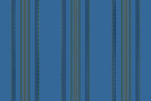 Cuxurious fabric pattern background, aqua seamless stripe texture. Copular lines textile vertical in cyan and dark colors. vector