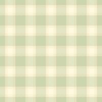 Luxurious tartan plaid background, mosaic textile seamless. Periodic texture fabric pattern check in light and blanched almond colors. vector