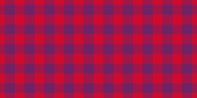 Cloth fabric pattern , folklore check tartan seamless. Multicolor texture background textile plaid in red and magenta colors. vector