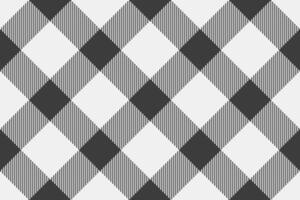Isolation background textile , up pattern texture plaid. Japan check fabric seamless tartan in white and grey colors. vector