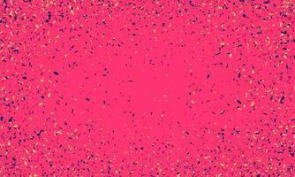 Vibrant confetti explosion on a bold pink backdrop. Perfect for celebratory designs, backgrounds, and party invitations. The abstract, textured pattern adds a playful, energetic feel. vector