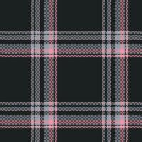 Plaid seamless pattern. Check fabric texture. textile print. vector