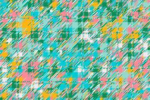 Modern glitch background. Color geometric abstract pattern . vector
