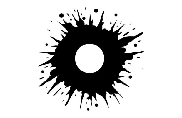 Bullet hole Silhouette