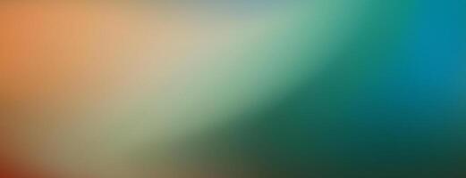 Warm abstract banner with a soft teal and orange gradient vector