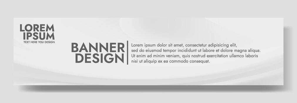 elegant abstract background with a flowing light gray gradient vector