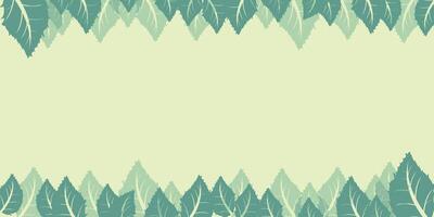 Green theme background design for web or business banner vector