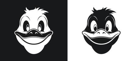 Bold artistic design of an angry face expression vector
