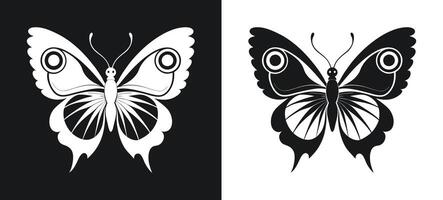 Peacock Butterfly with Vibrant Colorful Wings vector