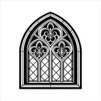 Gothic Pattern Background vectors Window.