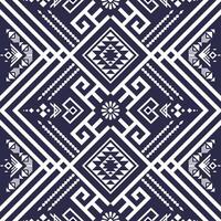 Geometric ethnic seamless pattern and floral design. background, wallpaper, textile, art, clothing, wrapping paper, abstract, carpet, print vector