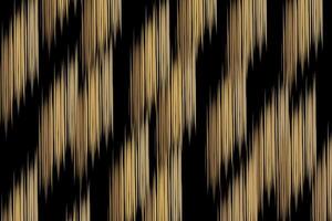 Seamless black and gold striped pattern. Repeatable abstract background. vector
