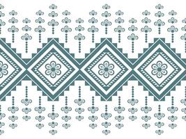 Ethnic boho seamless pattern. Tribal pattern. Folk motif. Textile rapport. vector