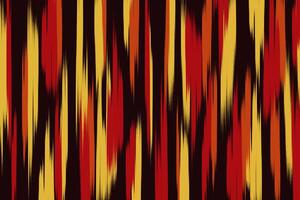 Seamless black, red and yellow striped pattern. Repeatable abstract background. vector