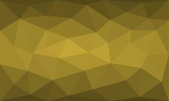 Abstract irregular polygon background in dijon yellow color. triangle pattern design for decoration, banner, greeting, invitation, website, advertising, cover, backdrop, display vector